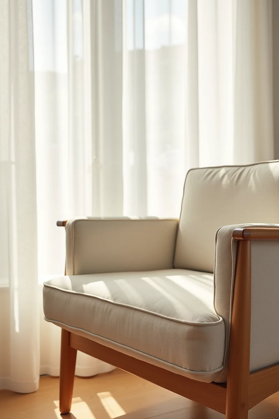 Interior construction detail of sectional showing hardwood joinery, eight-way springs, and kiln-dried accent chair frame.